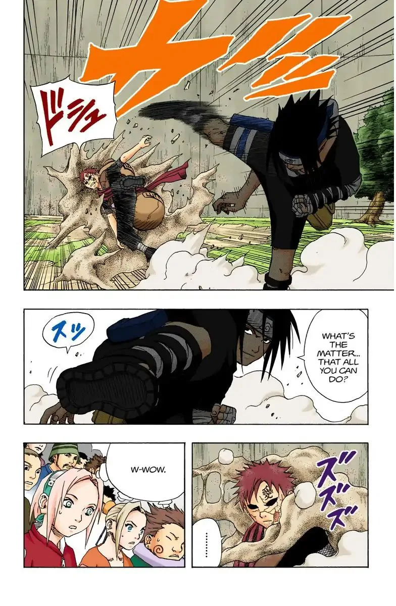 Chapter 112 Sasuke's Taijutsu!! Page 3