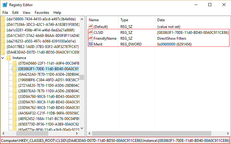 Arreglar Windows Media Player no puede reproducir el archivo usando una corrección de registro