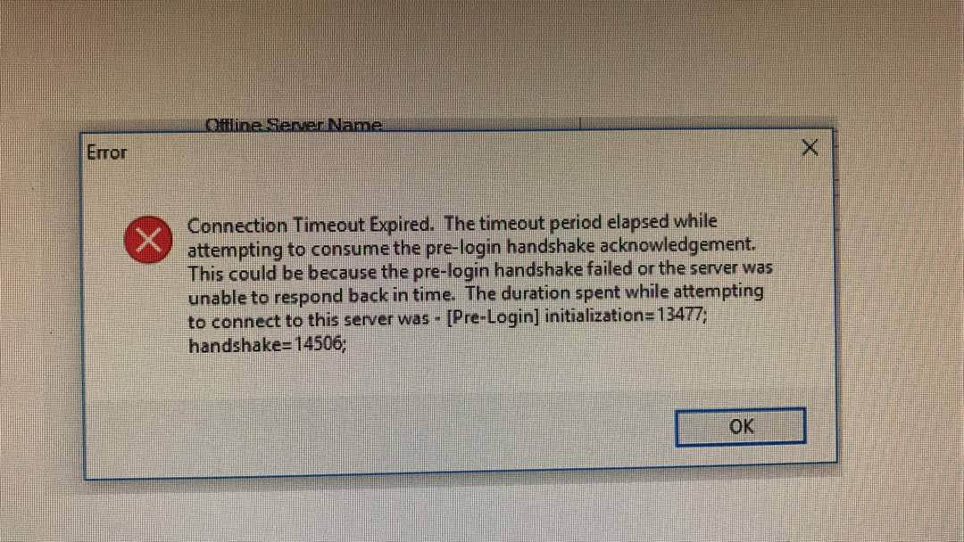 Connection error attempting to. Cdn Error: "timeout timeout"перевести на русский.