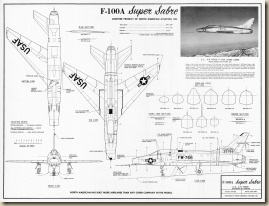 North American F-100A Super Sabre