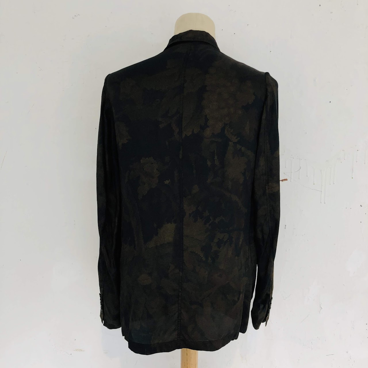 Dries Van Noten Ripstop 3-Button Blazer