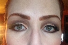 wearing L'Oreal Voluminous Superstar Mascara