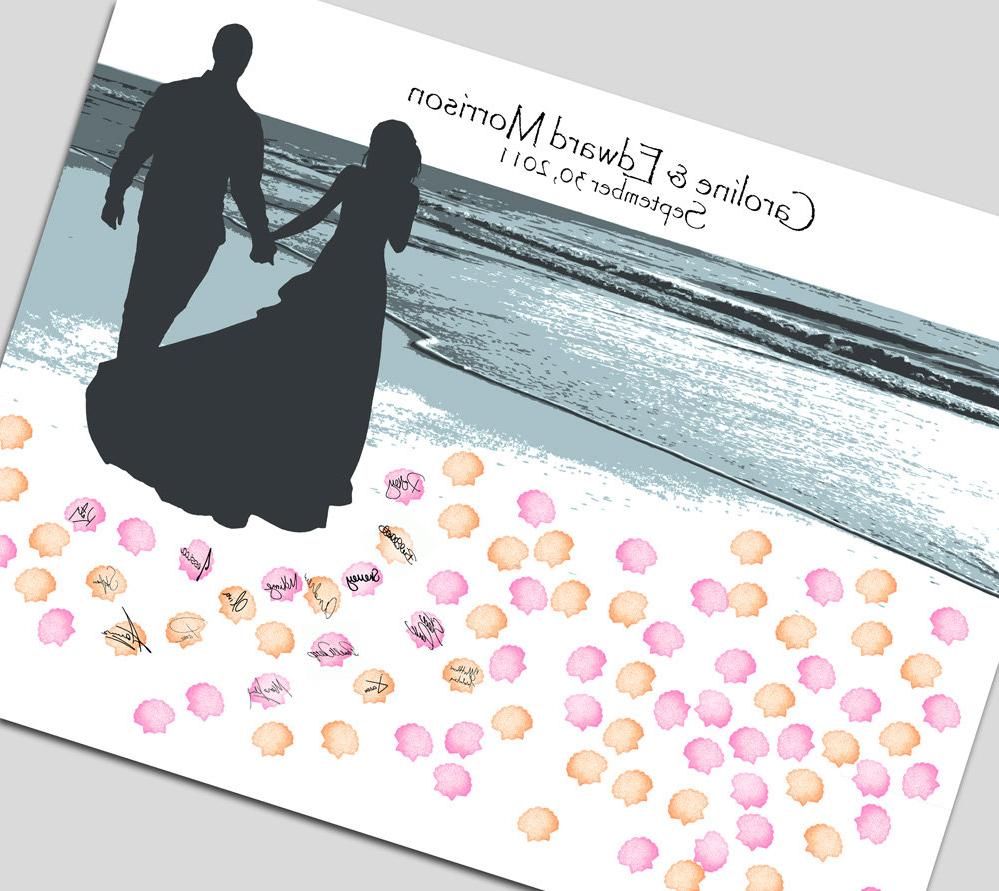 Beach Wedding guest book