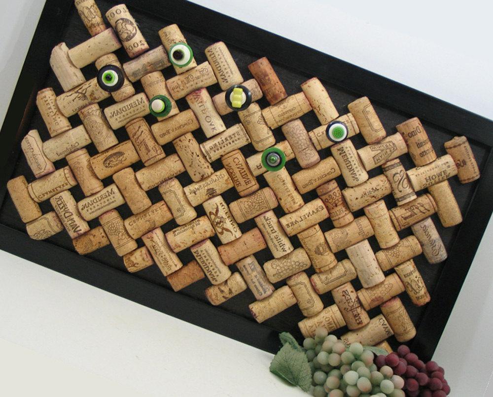 Wine corks used in weddings
