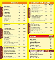 999's Cafe menu 1