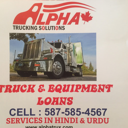 ALPHA TRUCKING SOLUTIONS logo