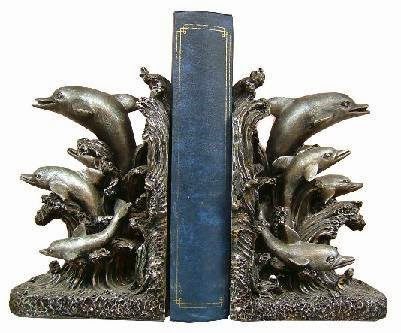  Dolphin Bookends Set