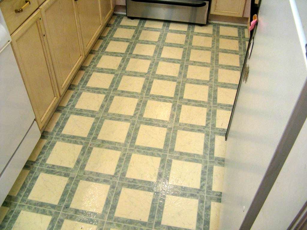 Diy Herringbone Tile Floor Using Peel Stick Vinyl Knock It