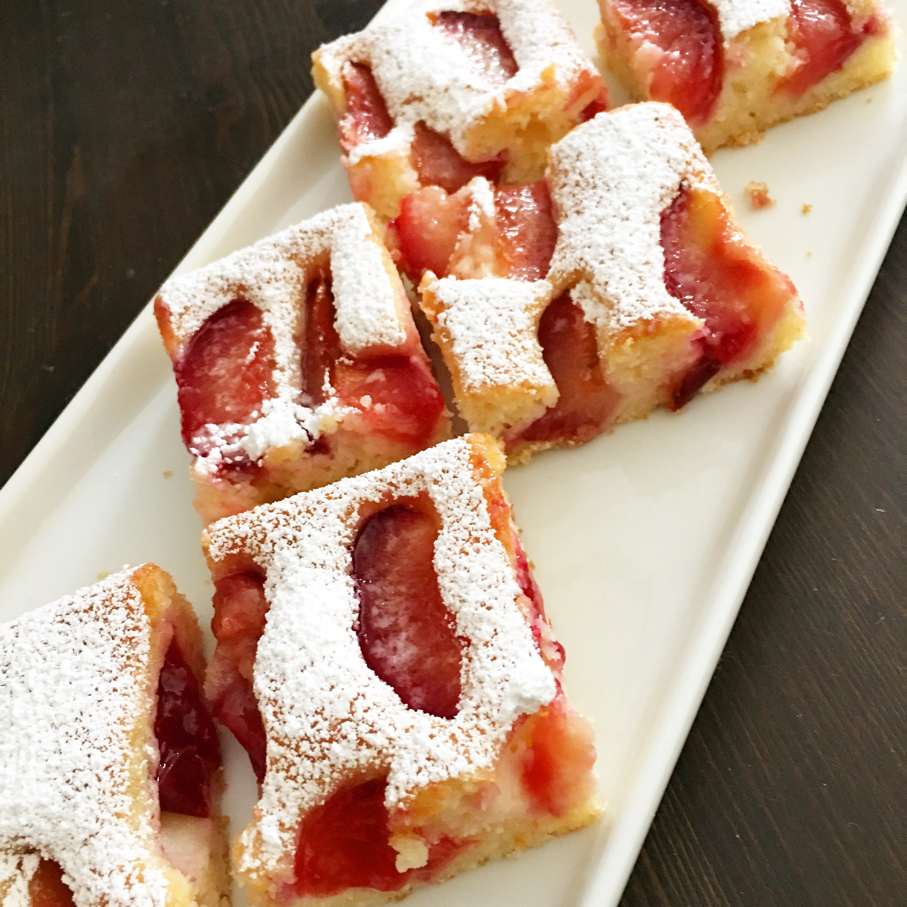 GF Backspaß: Schneller saftiger Pflaumenkuchen