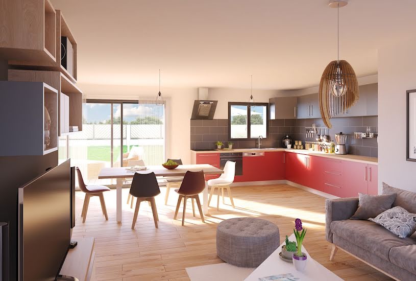  Vente Terrain + Maison - Terrain : 510m² - Maison : 100m² à Azur (40140) 