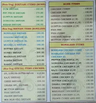 Sri Lakshmi Sai Andhra Mess menu 2