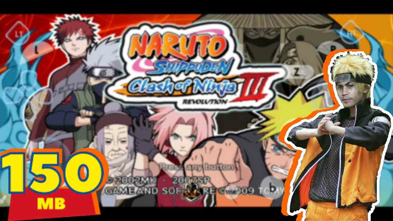 170mb] NARUTO Clash of Ninja Revolution 3 Highly Compressed