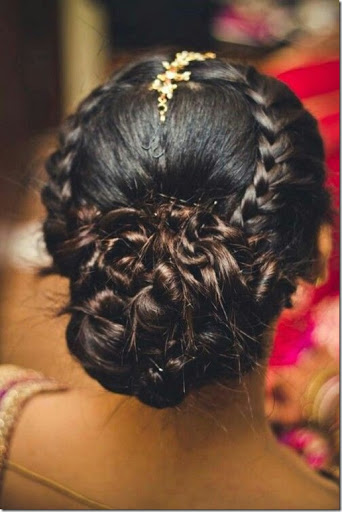spring in hairstyle.. South Indian bridal hairstyles for reception  evening.. Hairstyle by Deep… | Bridal hairstyle for reception, New bridal  hairstyle, Hair styles