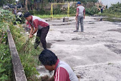 Polres Soppeng Gelar Kerja Bakti, Wujud Kepedulian Kebersihan Lingkungan