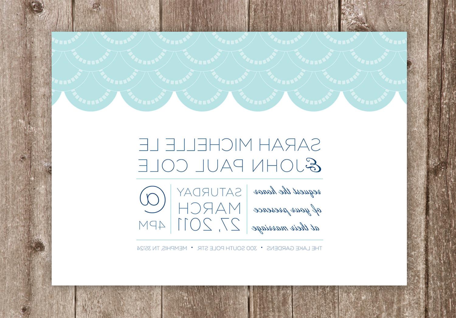 Printable Wedding Invitations: