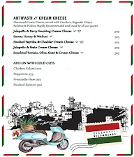 Cicchetti menu 2