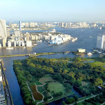 gorgeous view of Tokyo Bay in Shinagawa, Japan 