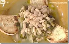 Zuppa di fagioli cannellini e scarola