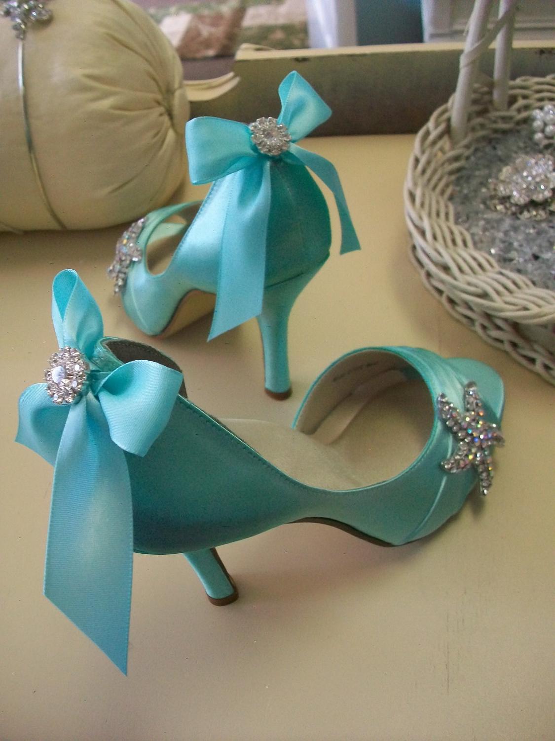 Blue Shoes Beach Wedding