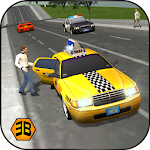 Cover Image of Télécharger USA City Taxi Driver Mania Fun 1.0.4 APK