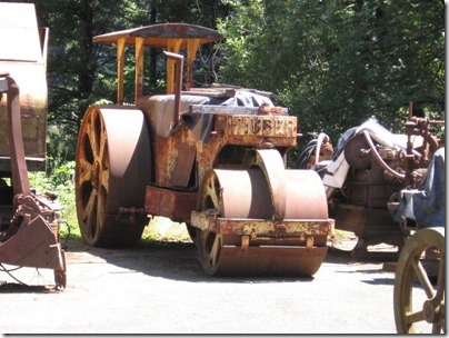 IMG_8024 Huser Steamroller at the Columbia Gorge Interpretive Center Museum in Stevenson, Washington on July 3, 2009