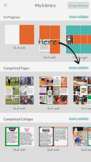 Project Life App for planning physical pages - Holly www.paintedladiesjournal.com