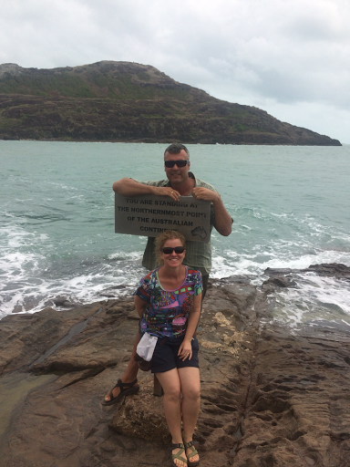 The obligatory photo at the top of mainland Australia. 