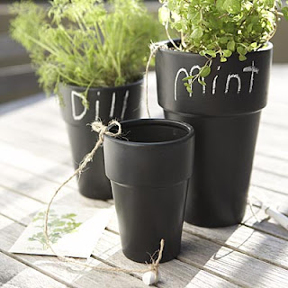 Kitchen Chalkboard on Chalkboard Up Your Herb Garden By Adding Chalkboard Paint To Your Pots