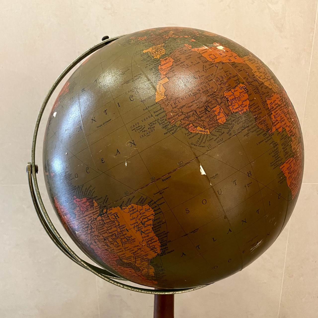 Replogle Mid-Century Modern Standing Globe