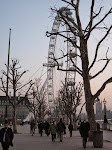 Strolling towards the London Eye