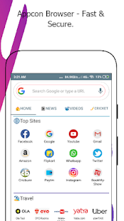 Appcon Browser - Fast & Secure Screenshot