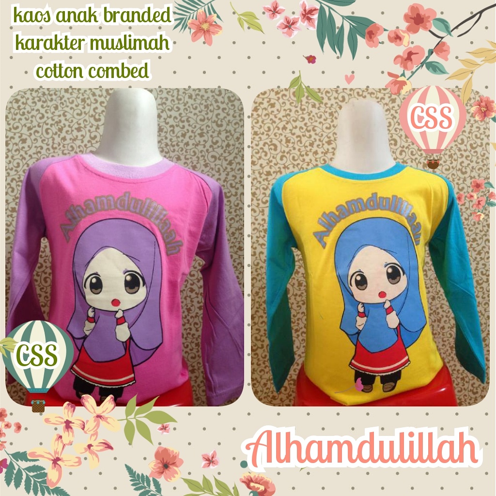 KAOS HOPPERKIDS FREEZE ZAHRA KIDS KARAKTER KARTUN ANAK 39