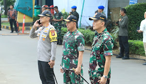 Danrem 052/Wkr Mendampingi Sekaligus Pengamanan Presiden RI Dalam Peresmian RSP-PU di RS. Harapan Kita