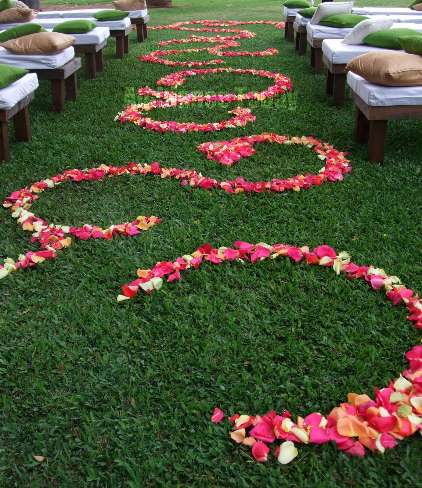 Orange Wedding Centerpiece