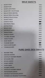 Annapurna Farsan & Sweet Mart menu 3