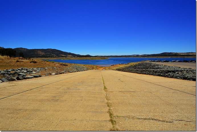 New Hogan Lake Boat Ramp