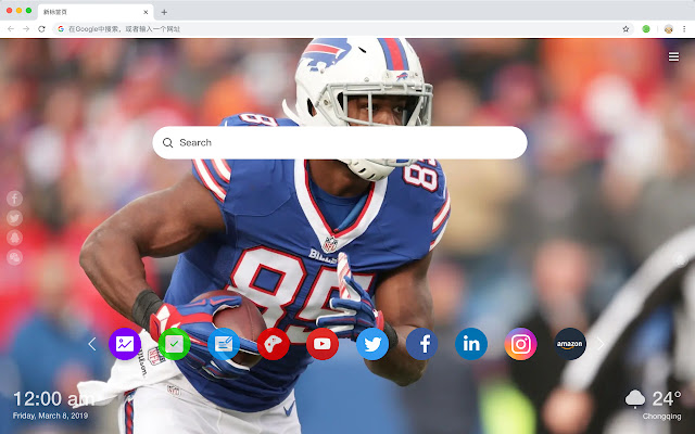 Buffalo Bills HD New Tabs Popular NFL Themes