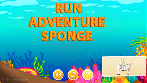 run adventure sponge