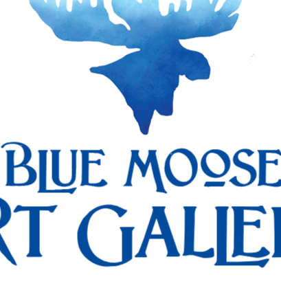 Blue Moose Art Gallery logo