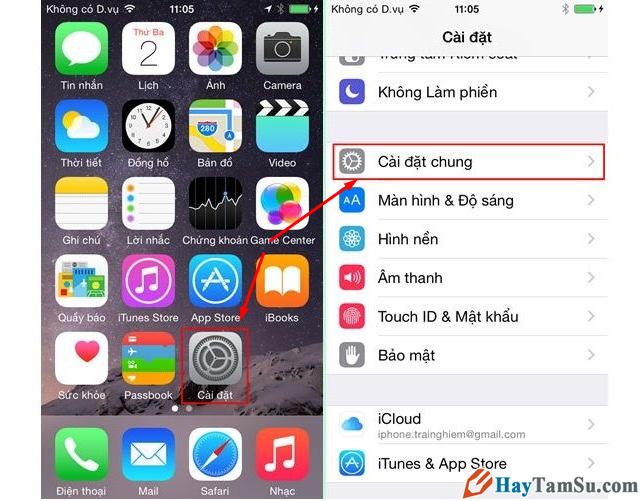 Xóa dữ liệu trên iPhone, iPad