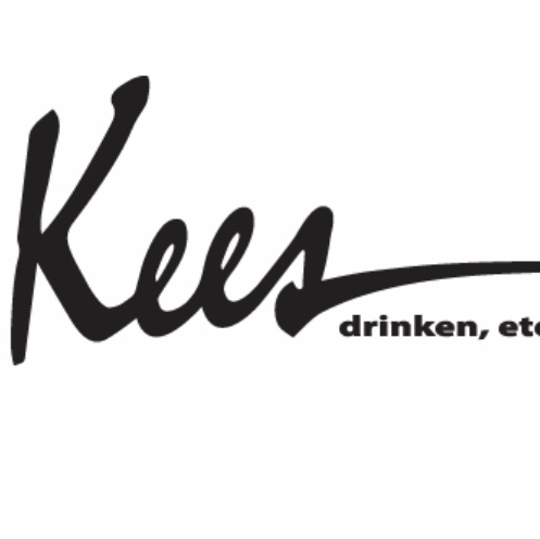 Kees. drinken, eten en drinken logo