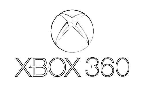 xbox coloring pages - photo #4