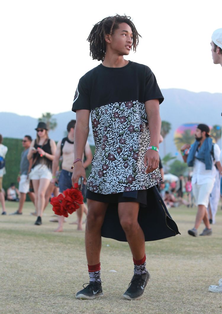 Jaden Smith Continues Smashing Gender Norms in a Midi Skirt