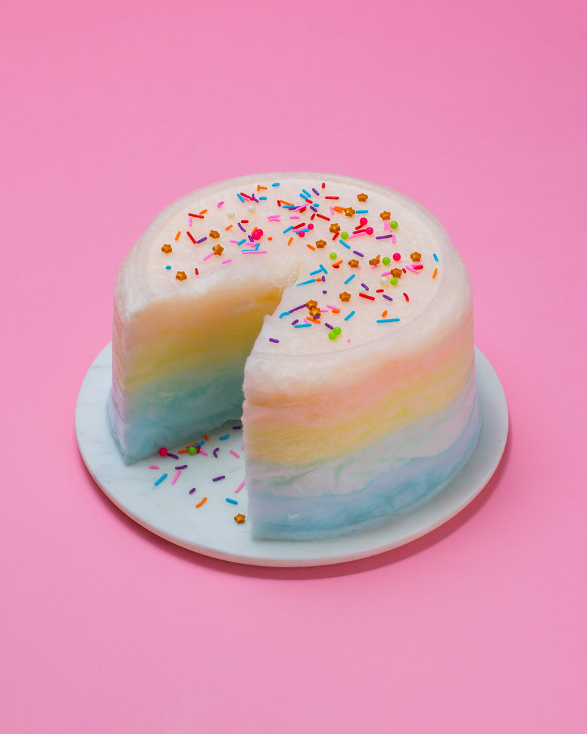 Cotton Candy Cake