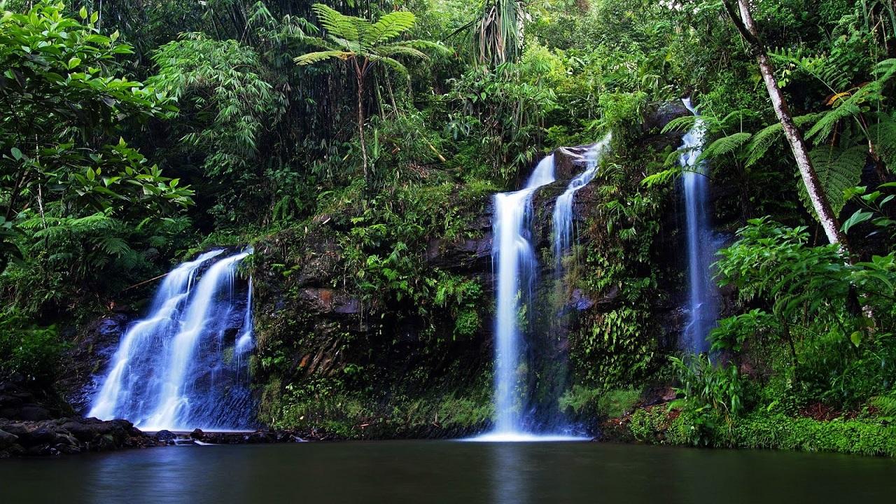 Gambar Air Terjun Untuk Wallpaper Gudang Wallpaper