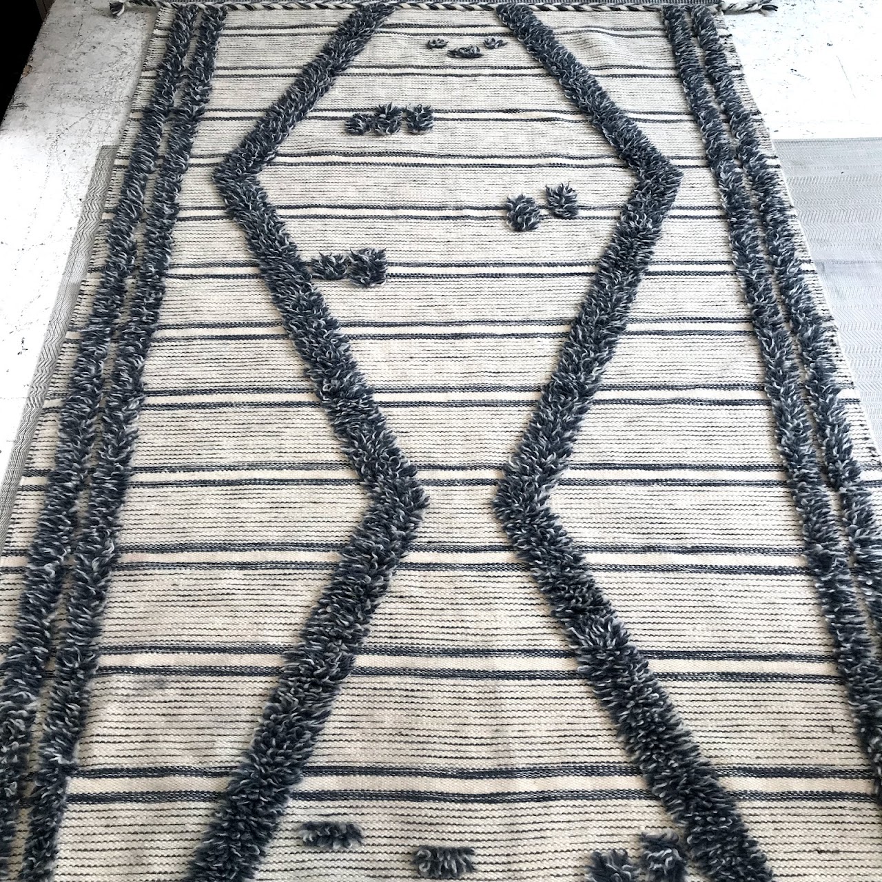 Raj Group Hand-Woven Wool Area Rug #2