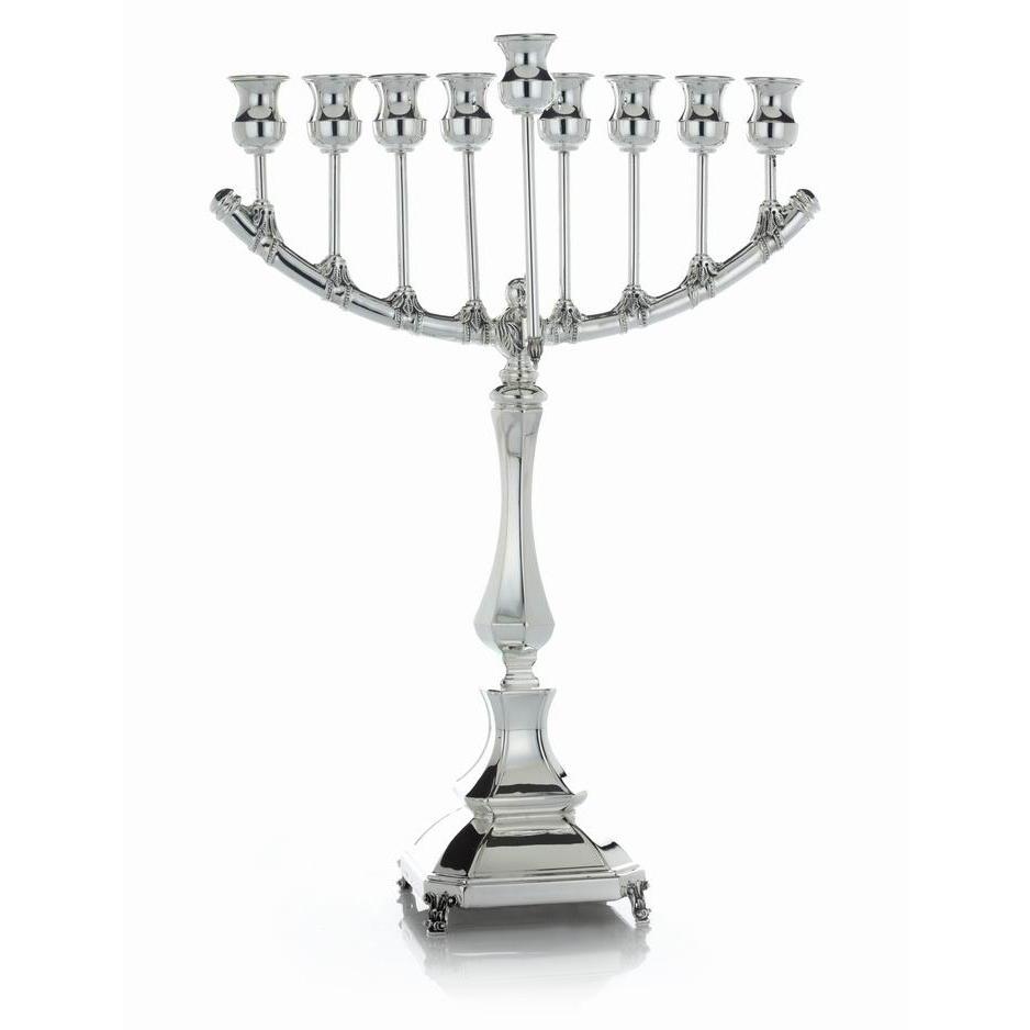 the menorah candles.