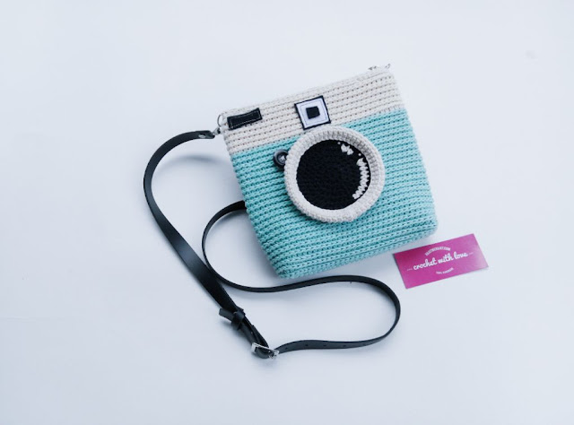  Tas  Rajut  Instagram Lomo  Camera  Slingbag RajutMerajut