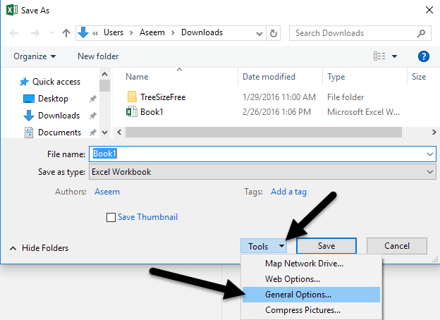 บันทึกเป็น excel