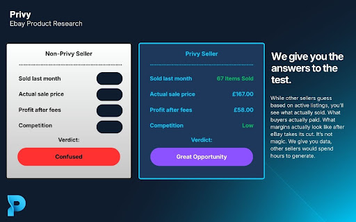 Privy - eBay Product Research screenshot 3
